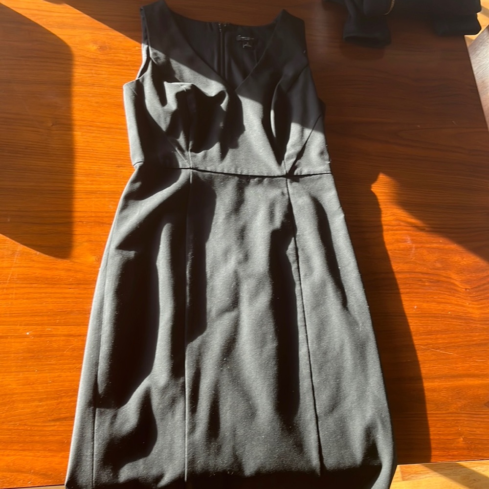 Petite Ann Taylor mini black dress